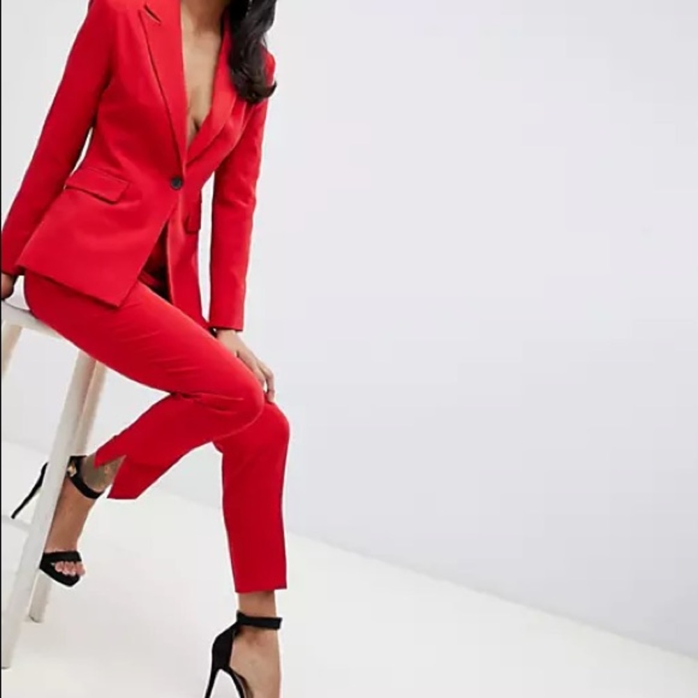 ASOS Red Suit